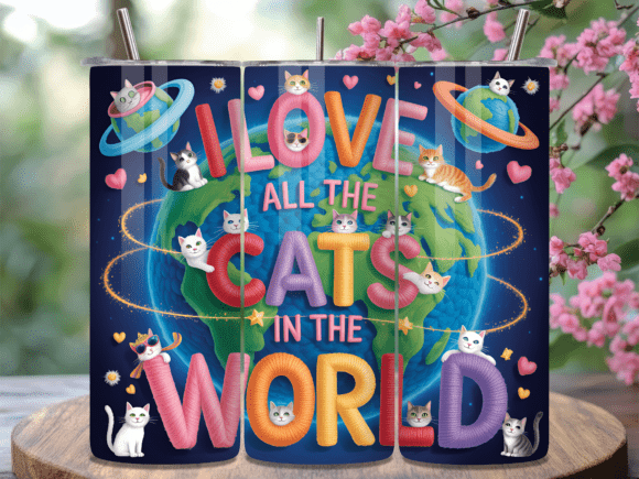 Crafting the I Love All the Cats in the World Tumbler: A Technical Guide to Sublimation Success