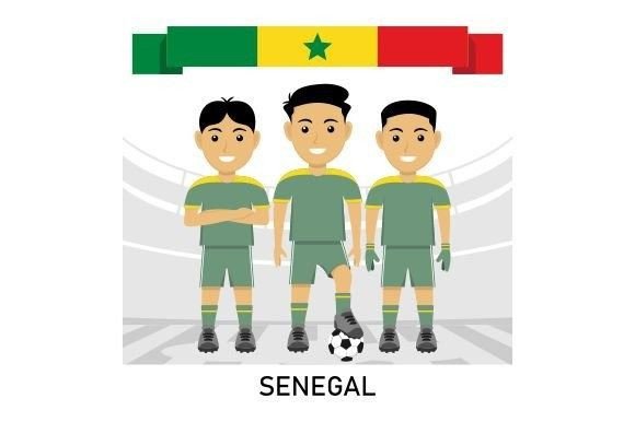 Designing with the Squad Team World Cup Senegal Vector Collection: Technical Specifications and Creative Applications