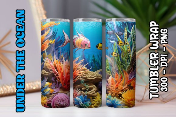 Evaluating Sea World Tumbler Wrap 52 for Sublimation Projects