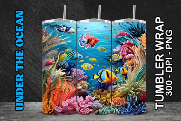 Sea World Tumbler Wrap 116: A Practical Asset for Sublimation Projects