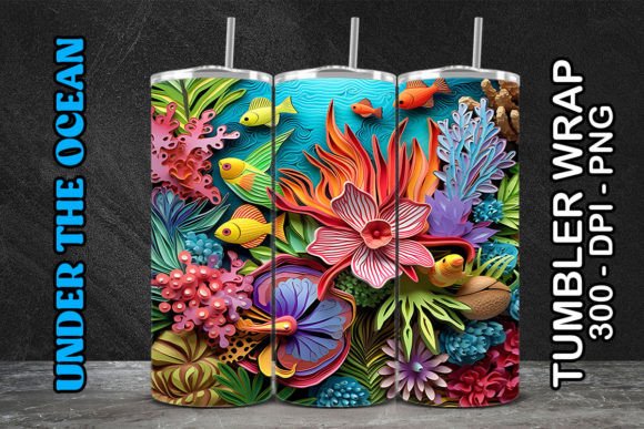 Sea World Tumbler Wrap 123: A Comprehensive Guide to Digital Sublimation Design