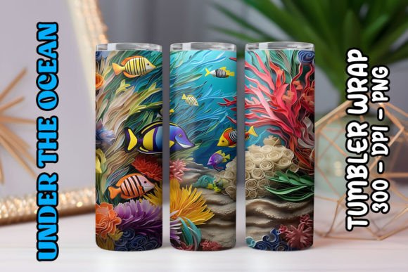 Sea World Tumbler Wrap 137 Design Guide