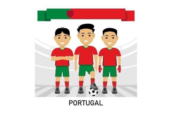 Squad Team World Cup Portugal Vector Assets