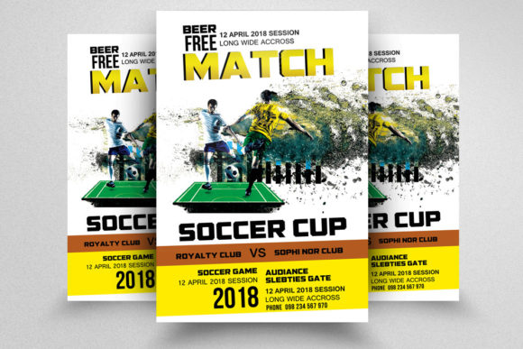 World Cup Soccer Flyer: Design Specs and Uses